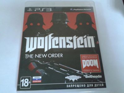 Лот: 4908065. Фото: 1. Продам диск Wolfenstein the new... Игры для консолей