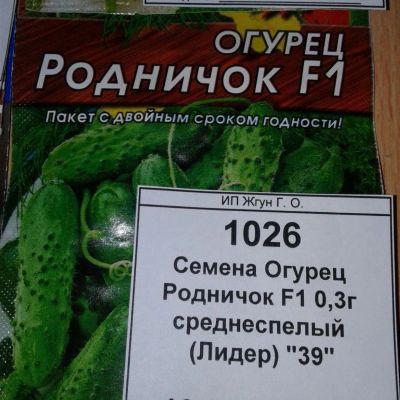 Лот: 9122695. Фото: 1. Семена / овощи / Огурец / Родничок... Овощи