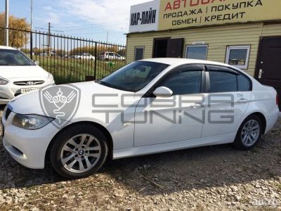 Лот: 13239844. Фото: 1. BMW 3 2005-2012 E90 седан Ветровики... Детали тюнинга