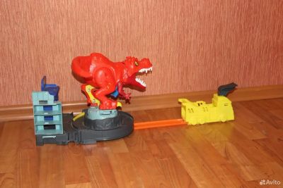 Лот: 20931921. Фото: 1. Hot Wheels динозавр. Игровые наборы