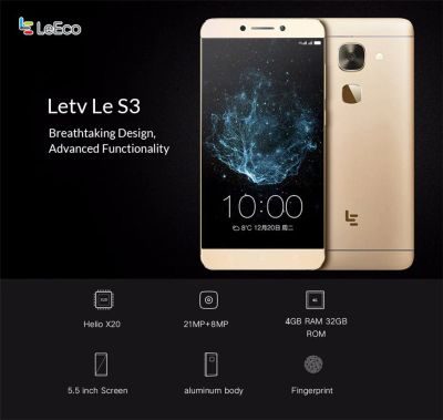 Лот: 12262770. Фото: 1. Новый LeTV LeEco Le S3 x626 4... Смартфоны