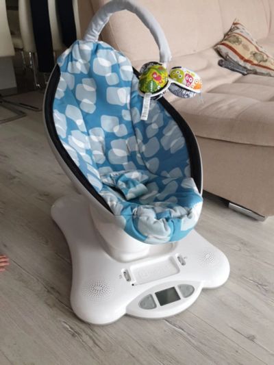 Лот: 16738235. Фото: 1. Электрокачель 4moms. Ходунки, прыгунки, качели
