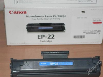 Лот: 576376. Фото: 1. катридж CANON EP-22. Лазерные принтеры