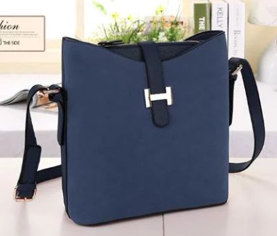 Лот: 4395922. Фото: 1. Новая синяя сумка Hermes. Гермес... Сумки