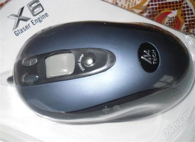 Лот: 517710. Фото: 1. A4Tech X6-90D Black-Silver USB... Клавиатуры и мыши