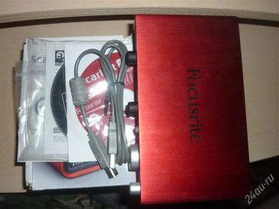 Лот: 2728297. Фото: 1. Focusrite Scarlett 2i2. DJ-оборудование