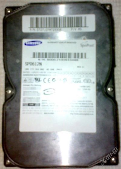 Лот: 112001. Фото: 1. Жёсткий диск Samsung SP0612N 60... Жёсткие диски (HDD)
