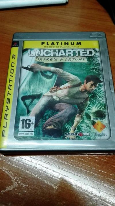 Лот: 7347940. Фото: 1. Uncharted: Drake’s Fortune диск... Игры для консолей