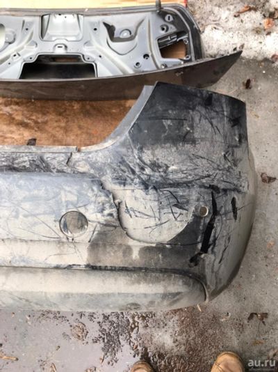 Лот: 17671683. Фото: 1. Задний бампер AUDI. Кузов