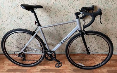 Лот: 17566428. Фото: 1. Шоссейный гравийный btwin rc100... Велосипеды
