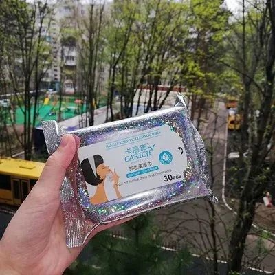 Лот: 15673355. Фото: 1. Влажные очищающие салфетки для... Макияж