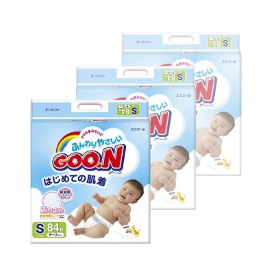Лот: 10868868. Фото: 1. Подгузники Goon s 84 шт не вскрыты. Детская гигиена