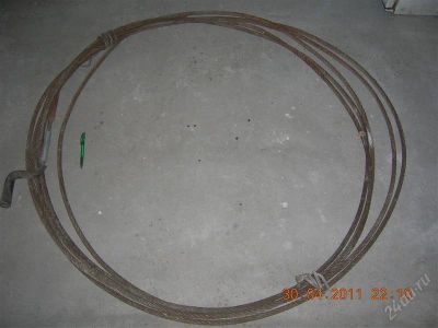 Лот: 967580. Фото: 1. Трос стальной (с крутилкой). Другое (сантехника, водопровод)