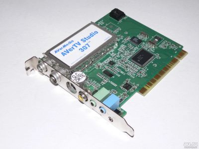Лот: 8713581. Фото: 1. Тюнер PCI AverMedia AverTV Studio... ТВ-тюнеры и карты захвата