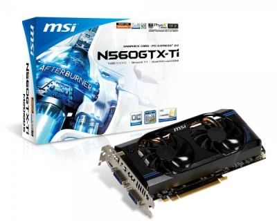 Лот: 6671397. Фото: 1. MSI GeForce GTX 560 Ti. Видеокарты