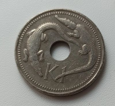 Лот: 17967803. Фото: 1. 1 кина Папуа Новая Гвинея. Австралия и Океания