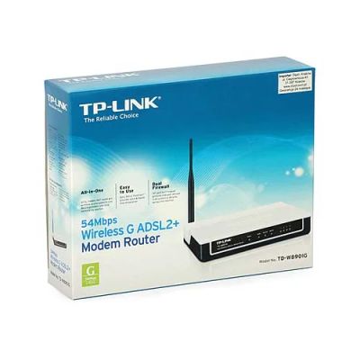 Лот: 16045070. Фото: 1. Роутер ADSL2+ TP-Link TD-W8901N... Маршрутизаторы (роутеры)