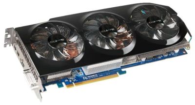 Лот: 4622744. Фото: 1. Видеокарта PCI-E GigaByte AMD... Видеокарты