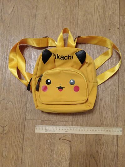 Лот: 24330139. Фото: 1. Рюкзак детский Pikachu желтый... Другое (дети растут)