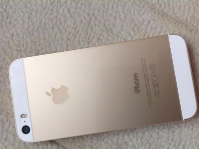 Лот: 5095750. Фото: 1. iPhone 5s Gold 16gb РСТ LTE (A1457... Смартфоны
