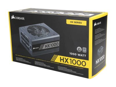 Лот: 19530446. Фото: 1. Блок питания Corsair HX1000 (80... Корпуса, блоки питания