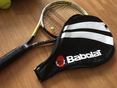 Лот: 11473307. Фото: 1. Ракетка для большого тенниса Babolat... Мячи, ракетки, шайбы, клюшки