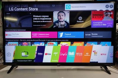 Лот: 18952563. Фото: 1. smart tv LG 43LK5910. Телевизоры