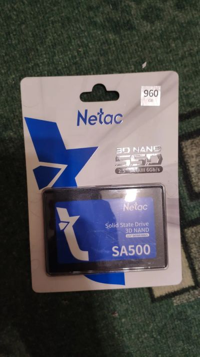 Лот: 22179657. Фото: 1. SSD диск netac sa500, 1 Тб, 2... SSD-накопители