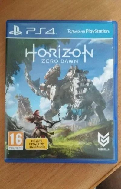 Лот: 13898030. Фото: 1. Horizon zero down Диск на PS4. Игры для консолей