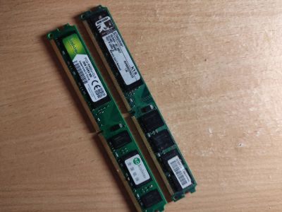 Лот: 19325136. Фото: 1. Оперативная память 2х2 ddr2. Оперативная память