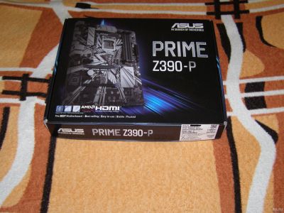 Лот: 13273613. Фото: 1. Asus Prime Z390-P + core i7 9700k. Материнские платы