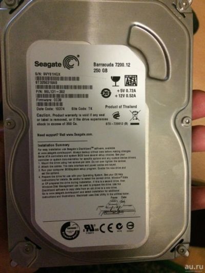 Лот: 8829385. Фото: 1. Жесткий диск в идеальном состоянии... Жёсткие диски (HDD)