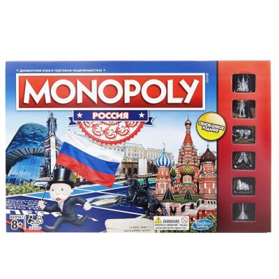 Лот: 15828988. Фото: 1. Монополия Hasbro Games Россия... Детские настольные игры
