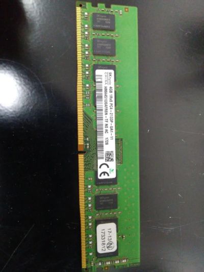 Лот: 23955700. Фото: 1. hynix DDR4 4GB 1Rx8 PC4-2133P-UA1-11. Оперативная память