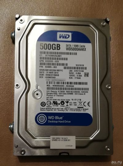 Лот: 18156002. Фото: 1. Жесткий диск Western Digital WD... Жёсткие диски (HDD)