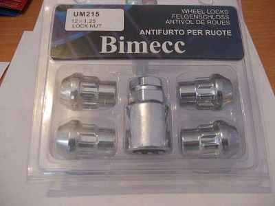 Лот: 3491055. Фото: 1. Гайки секретки Bimecc Италия. Механические блокираторы и противоугонные устройства