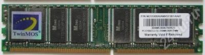 Лот: 392761. Фото: 1. 256MB DDR TwinMOS PC2700. Оперативная память