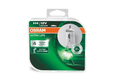 Лот: 11304750. Фото: 1. Osram H4 Ultra Life 64193ULT-HCB. Оптика и освещение