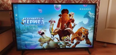 Лот: 16148682. Фото: 1. Lg43uj643v (108см, smart) смотрите... Телевизоры