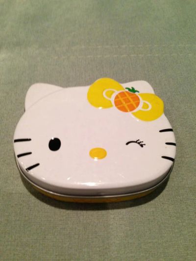 Лот: 4051139. Фото: 1. Баночка жестяная Hello Kitty б... Другое (творчество)