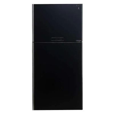 Лот: 24468267. Фото: 1. Холодильник Sharp SJXG55PMBK. Холодильники, морозильные камеры