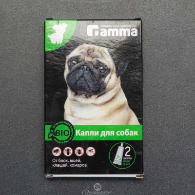 Лот: 15791286. Фото: 1. Гамма БИОкапли д/соб репеллентные... Косметика для животных