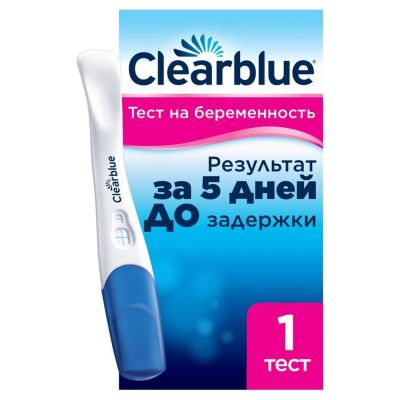 Лот: 23714672. Фото: 1. Клиаблу тест для опред.беременности... Лекарства