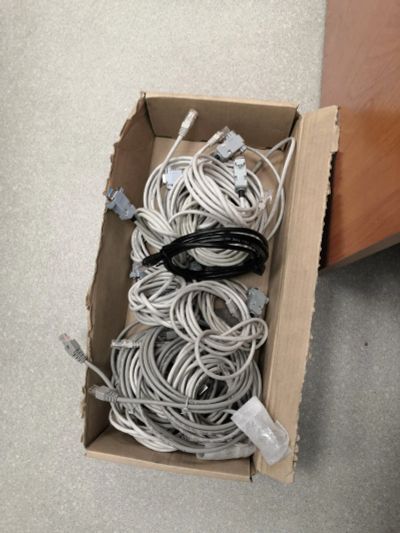 Лот: 14916347. Фото: 1. Кабель консольный DB9-RJ45. Шлейфы, кабели, переходники