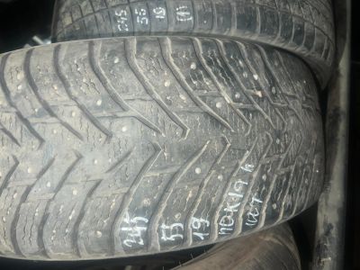 Лот: 25071136. Фото: 1. (1шт)245-55-19 Nokian Hakkapeliitta... Шины