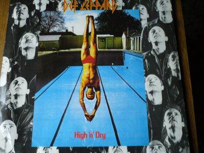 Лот: 11405003. Фото: 1. Def Leppard. " High'N'Dry." LP... Аудиозаписи