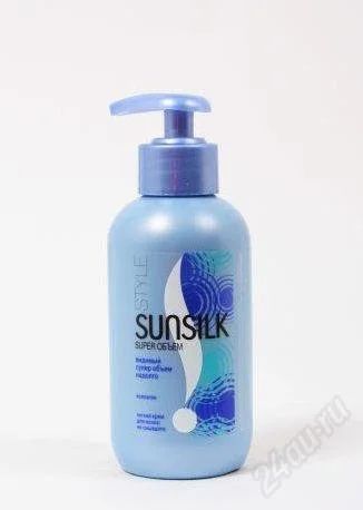 Лот: 1317619. Фото: 1. крем для волос Sunsilk Super объем... Уход за волосами 