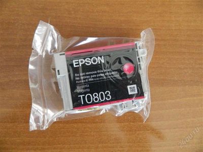 Лот: 2639911. Фото: 1. Картридж Epson T0803 (Epson Stylus... Картриджи, расходные материалы