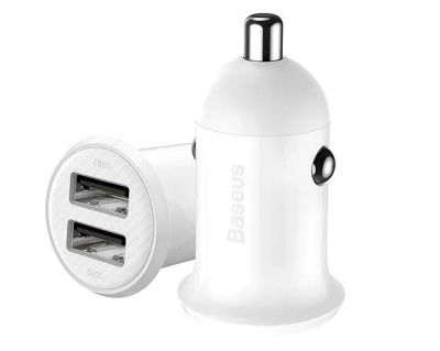 Лот: 20884616. Фото: 1. АЗУ-2USB Baseus Grain Pro 4.8A... Зарядные устройства, блоки питания, адаптеры сетевые для смартфонов