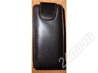 Лот: 567398. Фото: 1. Чехол Nokia 5800,5230 кожа. Чехлы, бамперы